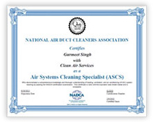 National Air Duct Cleaners Association Membership
